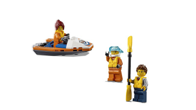 Конструктор Cities «Сверхмощный спасательный вертолет»