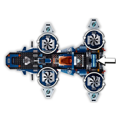 Конструктор Super Heroes «Геликарриер»