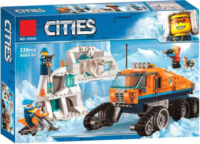 Конструктор Cities «Грузовик ледовой разведки» Конструктор Cities «Грузовик ледовой разведки»