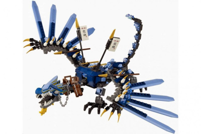 Конструктор Ninjago «Битва Дракона-Молнии»