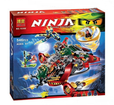 Конструктор Ниндзяго «Корабль R.E.X. Ронана»