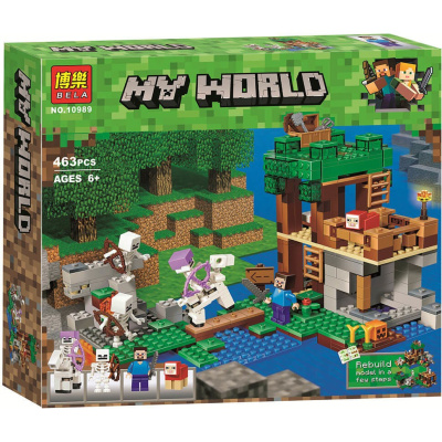 Конструктор Майнкрафт «Нападение армии скелетов»