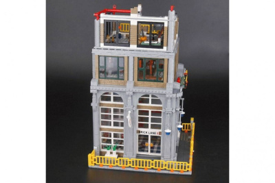 Конструктор Креатор «MOC Строительная площадка с краном»