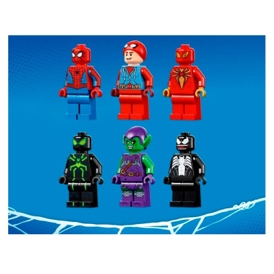 Конструктор Супер Герои «Нападение на мастерскую паука»