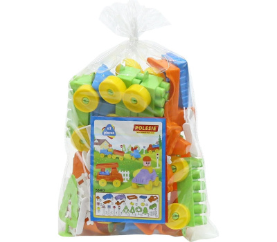 Конструктор Полесье Юный путешественник (63 элемента)