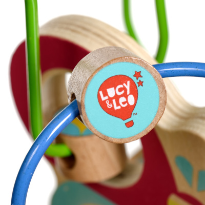 Игрушка Lucy&Leo Лабиринт-каталка "Бабочка" Игрушка Lucy&Leo Лабиринт-каталка "Бабочка"