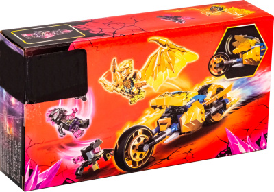 Конструктор Ninja «Мотоцикл Джея: Золотой дракон» Конструктор Ninja «Мотоцикл Джея: Золотой дракон»