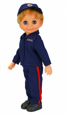 Кукла Весна Мальчик в форме Полицейского, 30 см