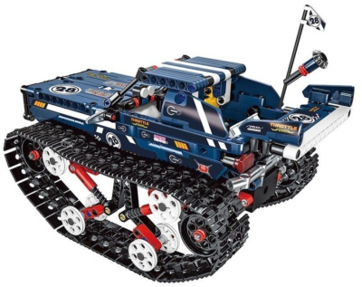 Конструктор Technique «Скоростной гусеничный внедорожник: синий» с ДУ