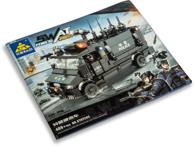 Конструктор Kazi SWAT «Фургон связи»