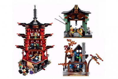 Конструктор Ninjago «Храм Аэроджитцу»