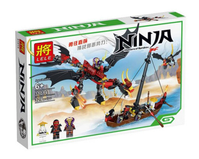 Конструктор Ninjago «Нападение злого дракона» Конструктор Ninjago «Нападение злого дракона»