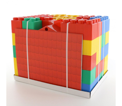 Конструктор Полесье строительный Дом (134 элемента)