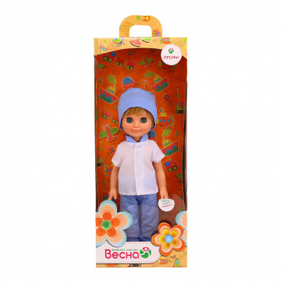 Кукла Весна Мальчик в костюме Доктора, 30 см