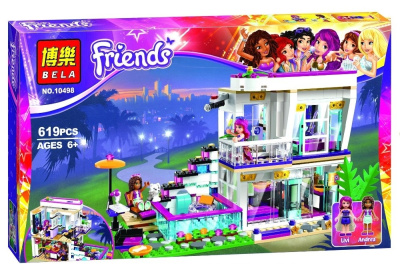 Конструктор Френдс «Дом поп-звезды Ливи»