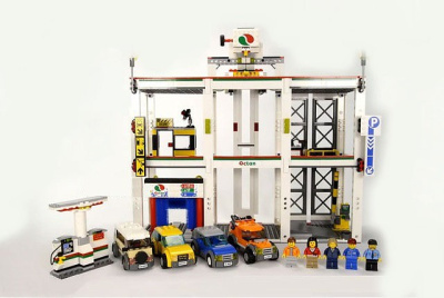 Конструктор Cities «Городской Двухуровневый Гараж»