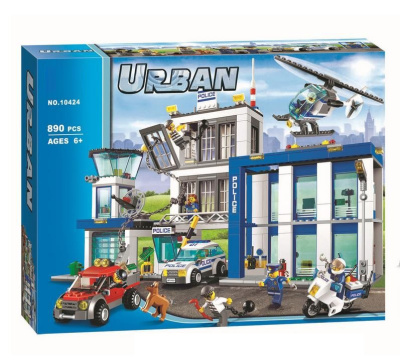 Конструктор Cities «Побег из полицейского участка»