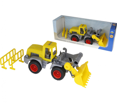 Трактор-погрузчик Полесье КонсТрак (в коробке)