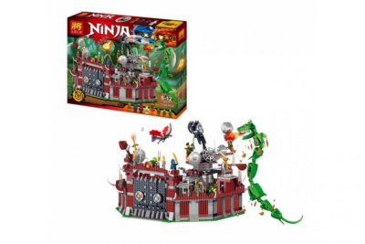 Конструктор Ninjago «Осада крепости Ву»