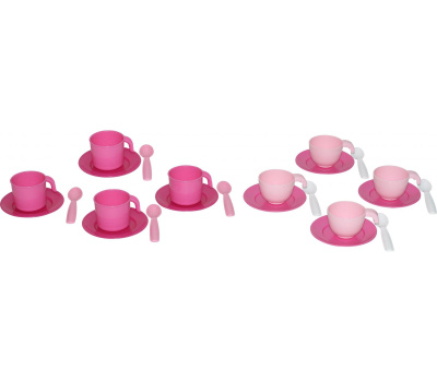 Набор детской посуды Полесье на 4 персоны (микс №2)