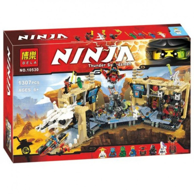 Конструктор Ниндзяго «Самурай Х - битва в пещерах»