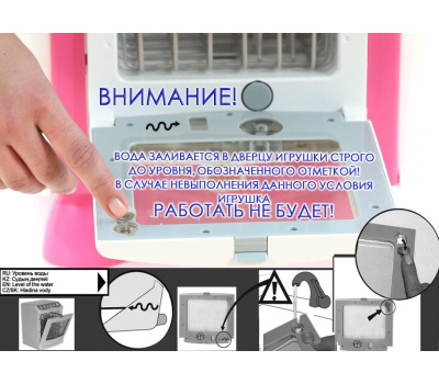 Игровой набор Полесье Carmen №3 с посудомоечной машиной и мойкой