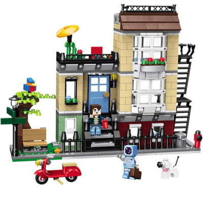 Конструктор Майнкрафт My World «Домик в пригороде»