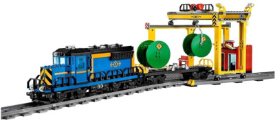 Конструктор City «Грузовой поезд» с ДУ