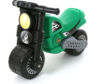 Мотоцикл Полесье "Моторбайк" зелёный