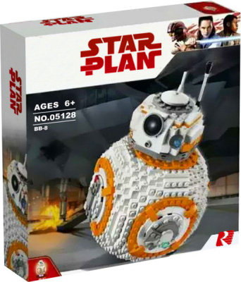 Конструктор Star Plan «Робот BB8» Конструктор Star Plan «Робот BB8»