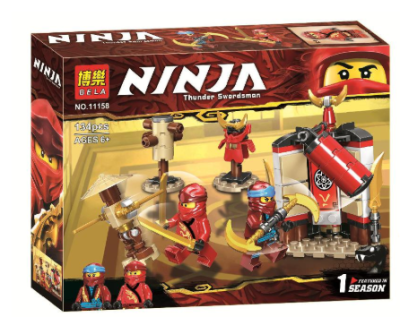 Конструктор Ninja «Обучение в монастыре»