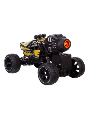 Машинка на радиоуправлении BeBoy «Дорожный Герой Pioneer Racing» жёлтый