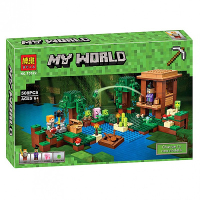 Конструктор Майнкрафт My World «Хижина ведьмы»