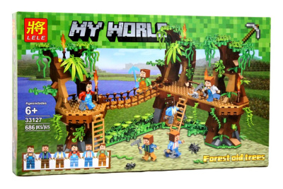 Конструктор Майнкрафт My World «Джунгли»