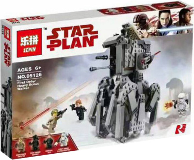 Конструктор Star Plan «Тяжелый разведывательный шагоход Первого Ордена»