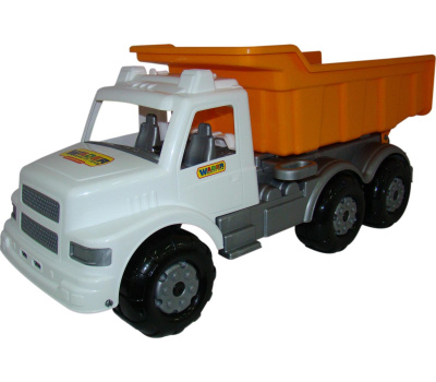 Автомобиль Полесье Буран дорожный, цвет: бело-оранжевый