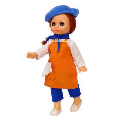 Кукла Весна Девочка Художница, 30 см