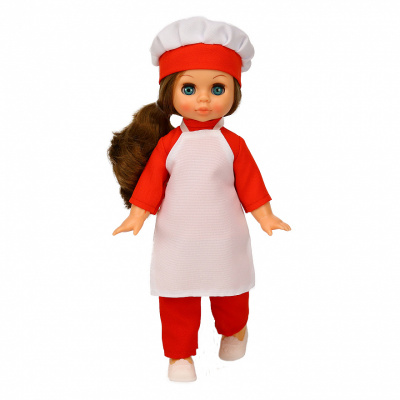 Кукла Весна Девочка в костюме Повара, 30 см