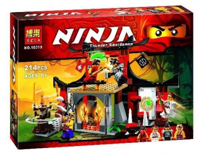 Конструктор Ниндзяго «Решающее сражение Додзё»