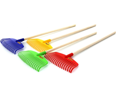 Грабли Полесье №16 Деревянный черенок, 78 см