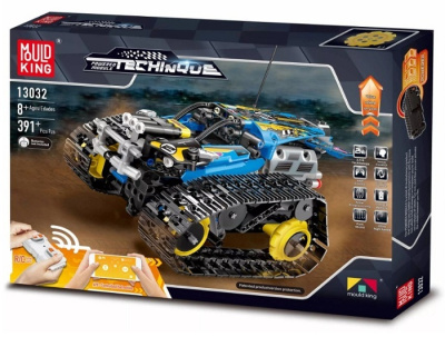 Конструктор MoULD KING «Спортивный вездеход» синий, с ДУ