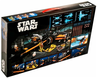 Конструктор Star Wart «Истребитель Дэмерона По»