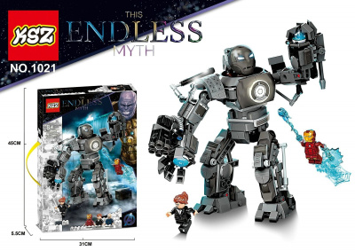 Конструктор Супер Герои «Железный человек: схватка с Железным Торговцем»