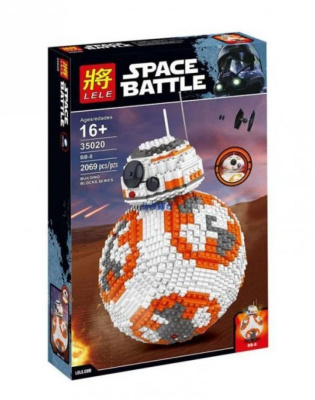 Конструктор Space Battle «Робот BB-8» Конструктор Space Battle «Робот BB-8»