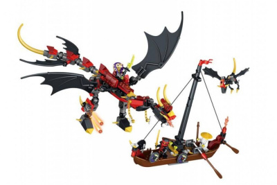 Конструктор Ninjago «Нападение злого дракона» Конструктор Ninjago «Нападение злого дракона»