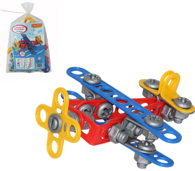 Конструктор Полесье Изобретатель Самолёт №1 (57 элементов) Конструктор Полесье Изобретатель Самолёт №1 (57 элементов)