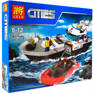Конструктор Cities «Полицейский патрульный катер»