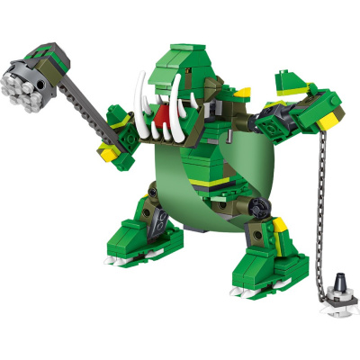 Конструктор Ninja «Зеленый дракон трансформер»