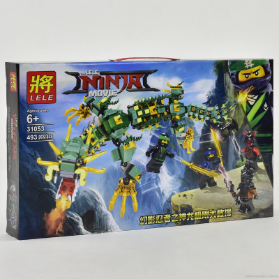 Конструктор Ninjago «Мех-дракон Зелёного Ниндзя»