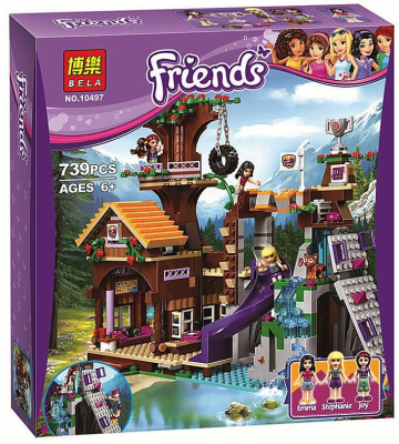 Конструктор Френдс «Спортивный лагерь: дом на дереве»